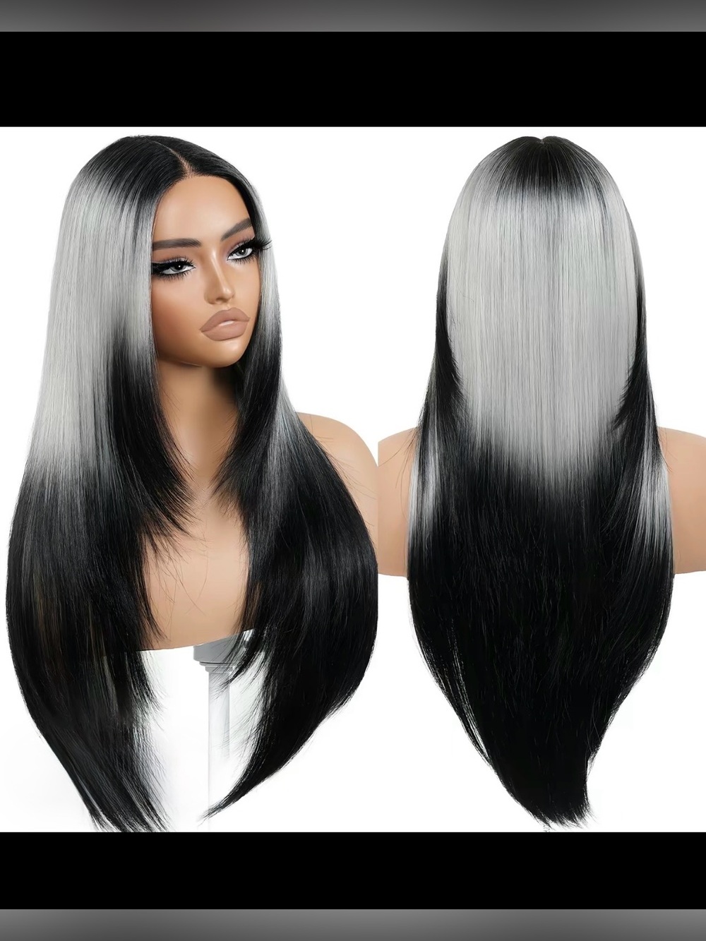 Brown Bomb Foxy Ombré Gray Black 🦊